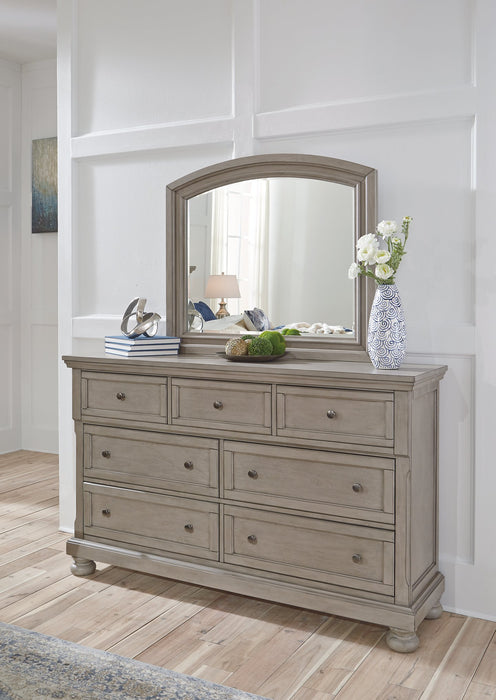 Lettner Dresser and Mirror - LasVegasFurnitureOnline.com