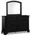 Chylanta Dresser Mirror - LasVegasFurnitureOnline.com