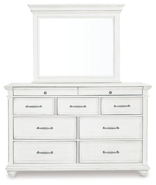 Kanwyn Dresser and Mirror - LasVegasFurnitureOnline.com