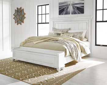 Kanwyn Bed with Storage Bench - LasVegasFurnitureOnline.com