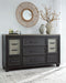 Foyland Dresser and Mirror - LasVegasFurnitureOnline.com