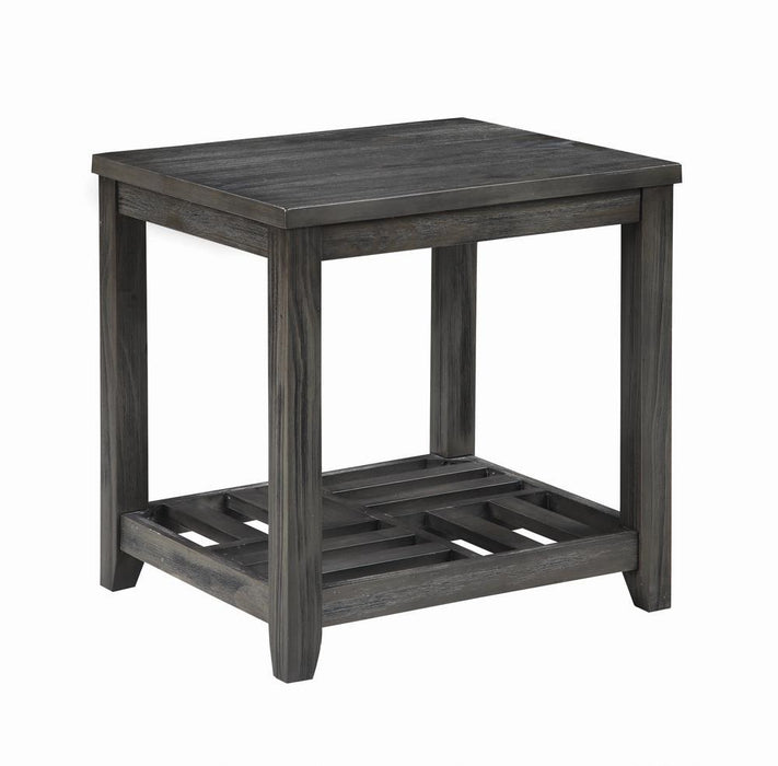 Cliffview 1-shelf Rectangular End Table Grey - LasVegasFurnitureOnline.com