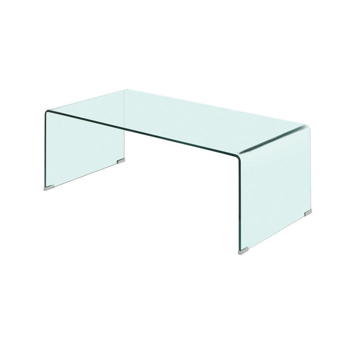 Ripley Rectangular Coffee Table Clear - LasVegasFurnitureOnline.com