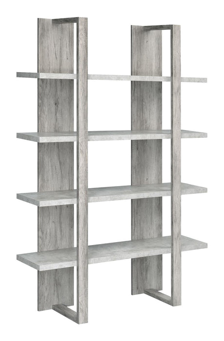 Danbrook Bookcase with 4 Full-length Shelves - LasVegasFurnitureOnline.com