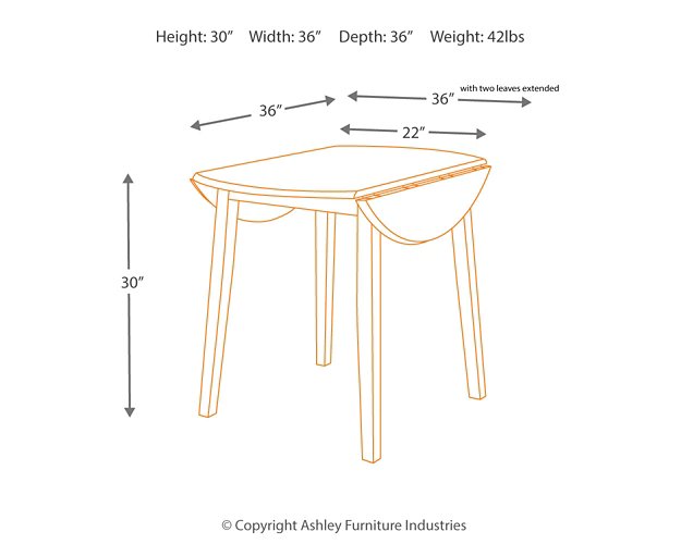 Hammis Dining Set - LasVegasFurnitureOnline.com