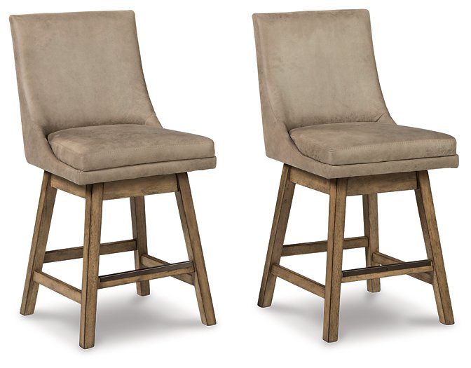 Tallenger Counter Height Bar Stool - LasVegasFurnitureOnline.com