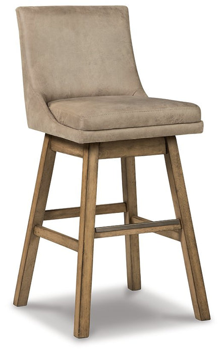 Tallenger Bar Height Bar Stool - LasVegasFurnitureOnline.com