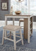 Skempton Counter Height Dining Table and Bar Stools (Set of 3) - LasVegasFurnitureOnline.com