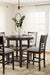 Langwest Counter Height Dining Table and 4 Barstools (Set of 5) - LasVegasFurnitureOnline.com