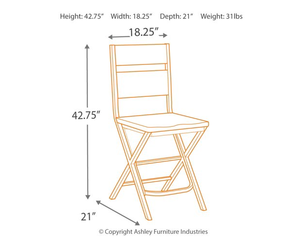 Kavara Counter Height Bar Stool - LasVegasFurnitureOnline.com