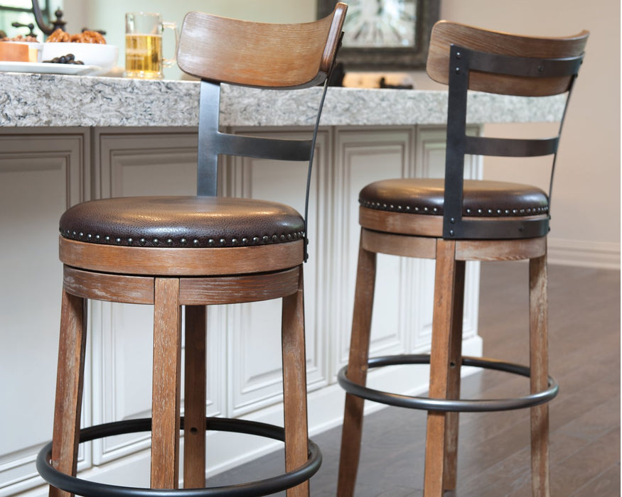 Pinnadel Bar Height Bar Stool - LasVegasFurnitureOnline.com