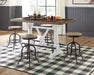 Valebeck Counter Height Dining Set - LasVegasFurnitureOnline.com