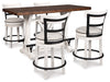 Valebeck Counter Height Dining Set - LasVegasFurnitureOnline.com