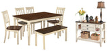 Whitesburg Dining Set - LasVegasFurnitureOnline.com