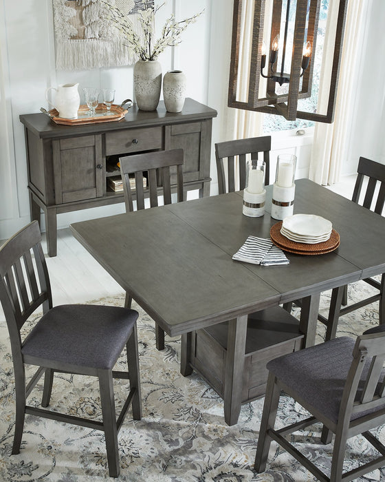 Hallanden Counter Height Dining Extension Table - LasVegasFurnitureOnline.com