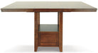 Ralene Counter Height Dining Extension Table - LasVegasFurnitureOnline.com