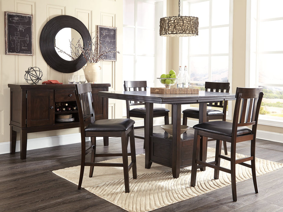 Haddigan Counter Height Dining Set - LasVegasFurnitureOnline.com