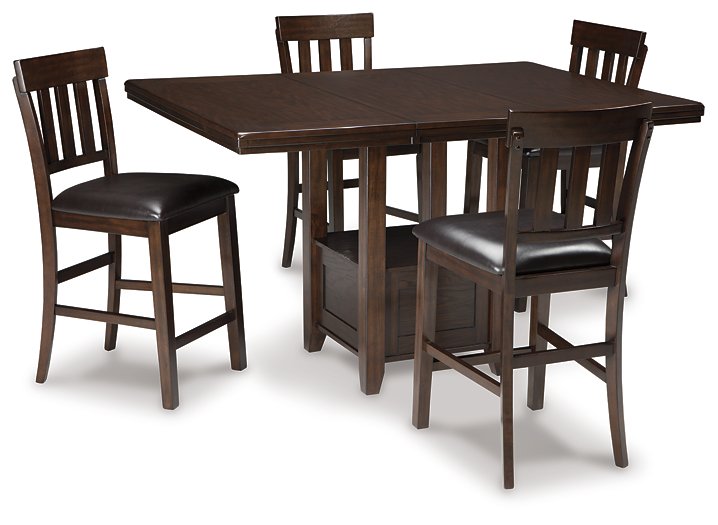 Haddigan Counter Height Dining Set - LasVegasFurnitureOnline.com