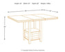 Haddigan Counter Height Dining Set - LasVegasFurnitureOnline.com