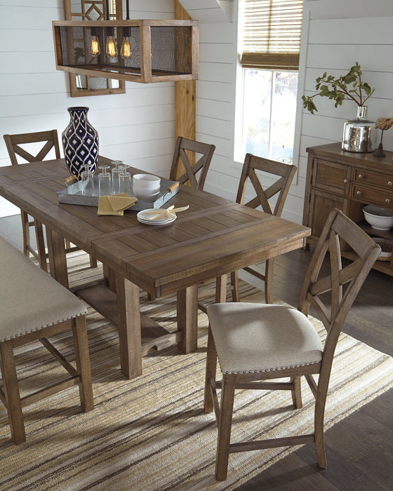 Moriville Counter Height Dining Set - LasVegasFurnitureOnline.com