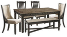 Tyler Creek Dining Set - LasVegasFurnitureOnline.com