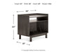 Brymont Turntable Accent Console - LasVegasFurnitureOnline.com