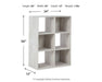 Paxberry Six Cube Organizer - LasVegasFurnitureOnline.com