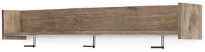 Oliah Wall Mounted Coat Rack with Shelf - LasVegasFurnitureOnline.com