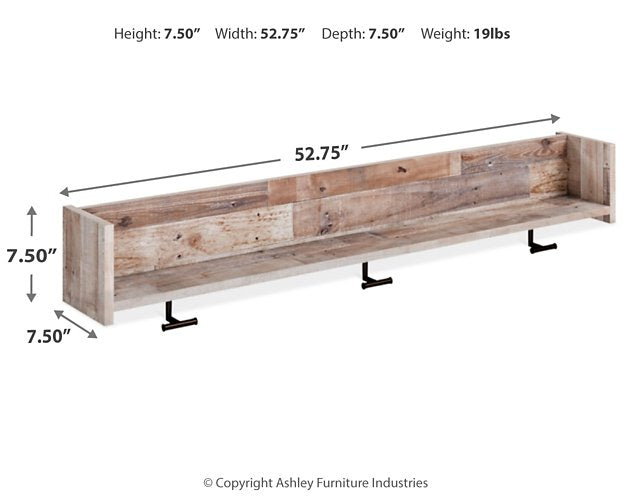 Neilsville Bench with Coat Rack - LasVegasFurnitureOnline.com