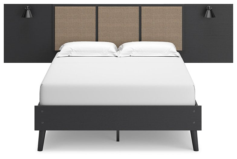 Charlang Panel Bed with 2 Extensions - LasVegasFurnitureOnline.com