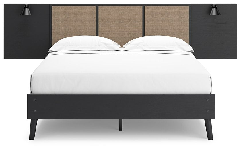 Charlang Panel Bed with 2 Extensions - LasVegasFurnitureOnline.com