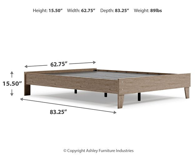 Oliah Queen Panel Bed - LasVegasFurnitureOnline.com