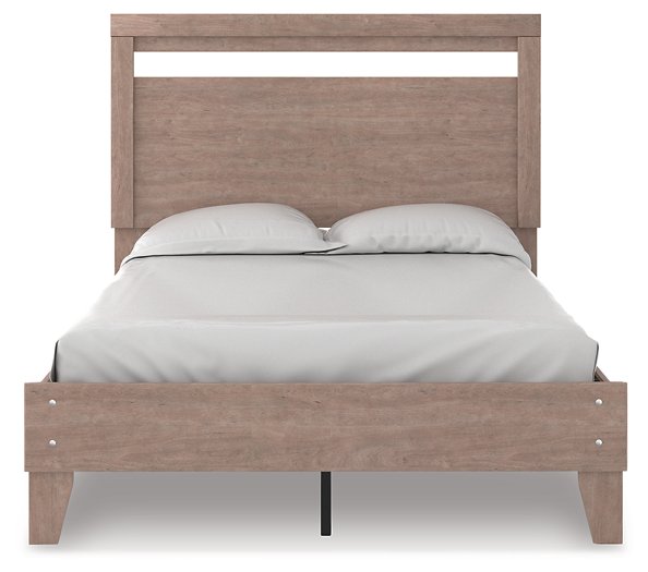 Flannia Panel Bed - LasVegasFurnitureOnline.com