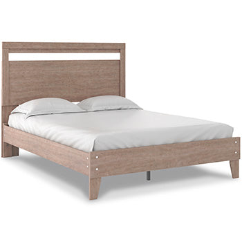 Flannia Panel Bed - LasVegasFurnitureOnline.com