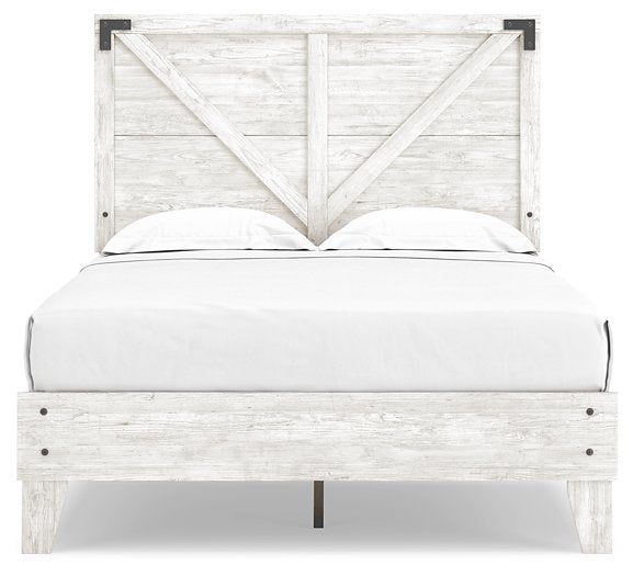 Shawburn Crossbuck Panel Bed - LasVegasFurnitureOnline.com