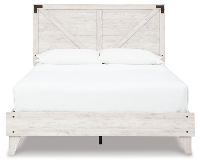 Shawburn Crossbuck Panel Bed - LasVegasFurnitureOnline.com