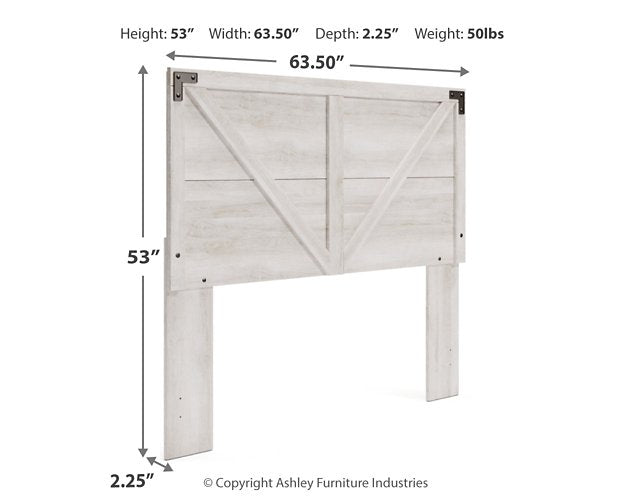 Shawburn Crossbuck Panel Bed - LasVegasFurnitureOnline.com