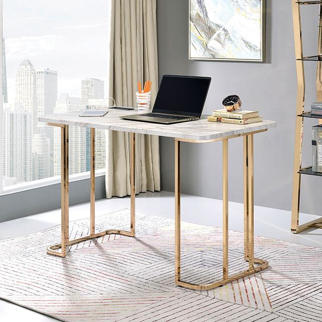 DELPHINE Desk - LasVegasFurnitureOnline.com