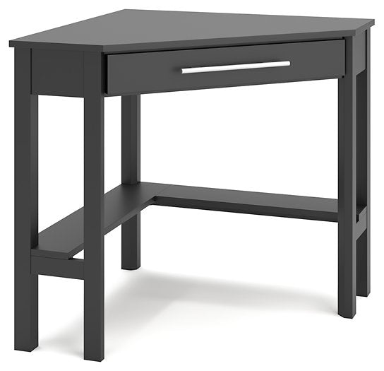 Otaska Home Office Corner Desk with Bookcase - LasVegasFurnitureOnline.com