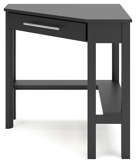 Otaska Home Office Corner Desk with Bookcase - LasVegasFurnitureOnline.com