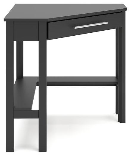 Otaska Home Office Corner Desk with Bookcase - LasVegasFurnitureOnline.com