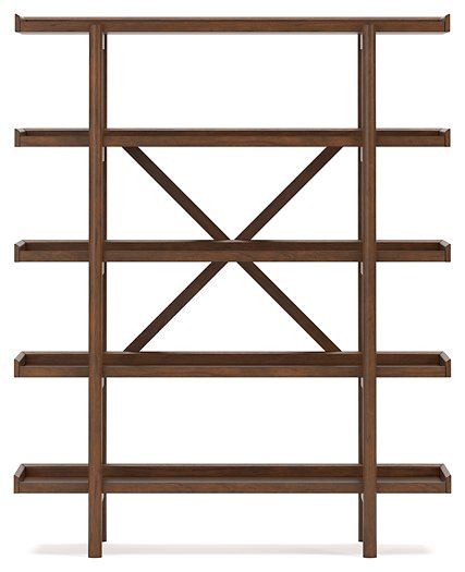 Lyncott 70" Bookcase - LasVegasFurnitureOnline.com