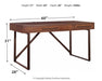 Starmore 60" Home Office Desk - LasVegasFurnitureOnline.com