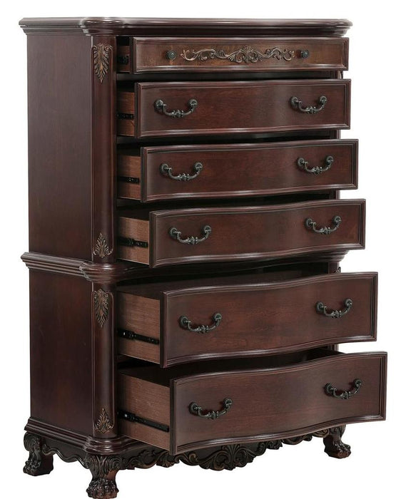 Homelegance Deryn Park 6 Drawer Chest in Cherry 2243-9 - LasVegasFurnitureOnline.com