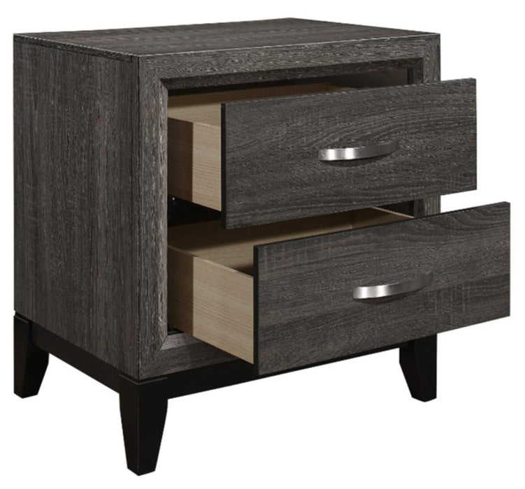 Homelegance Davi Nightstand in Gray 1645-4 - LasVegasFurnitureOnline.com