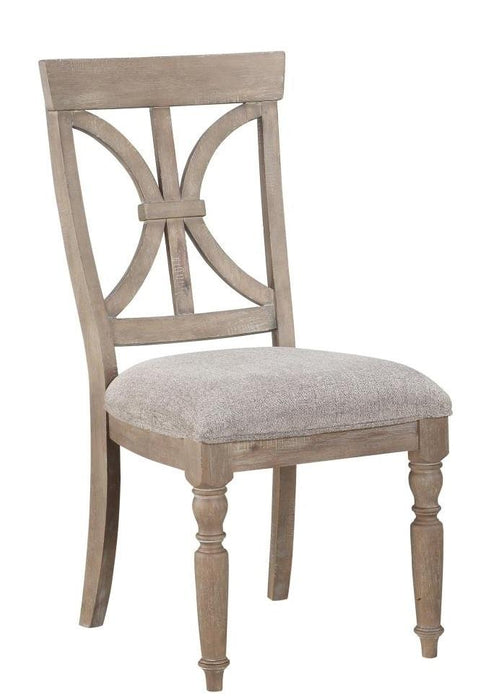 Homelegance Cardano Side Chair in Light Brown (Set of 2) - LasVegasFurnitureOnline.com