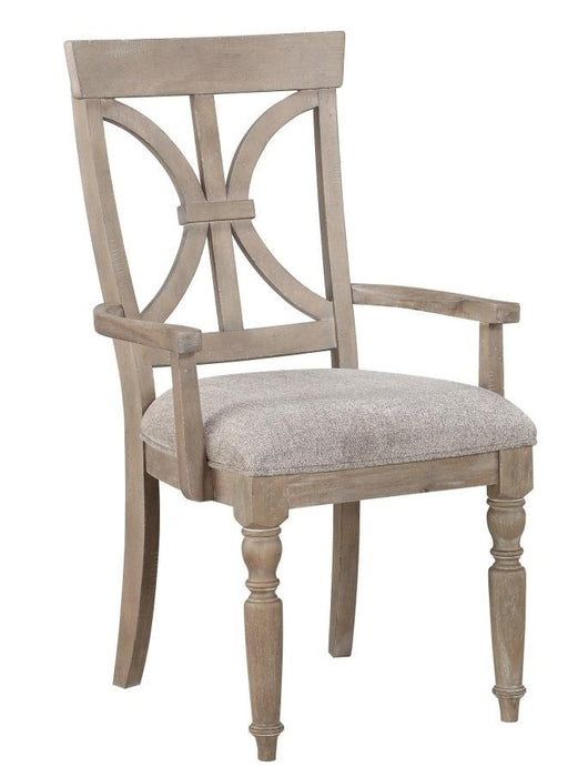 Homelegance Cardano Arm Chair in Light Brown(Set of 2) - LasVegasFurnitureOnline.com