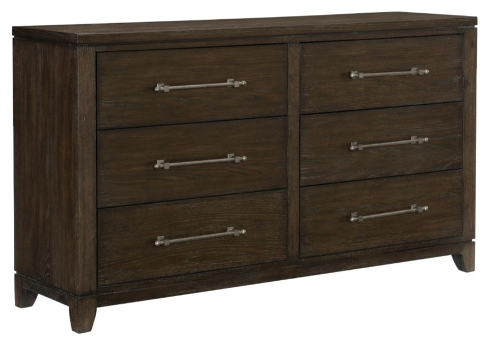 Homelegance Griggs Dresser in Dark Brown 1669-5 - LasVegasFurnitureOnline.com