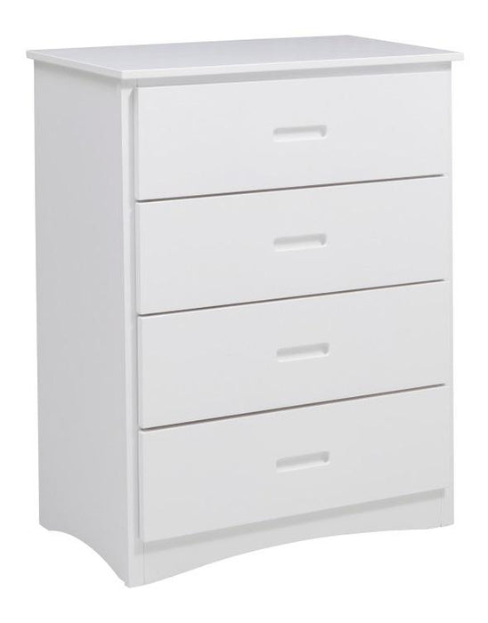 Homelegance Galen 4 Drawer Chest in White B2053W-9 - LasVegasFurnitureOnline.com