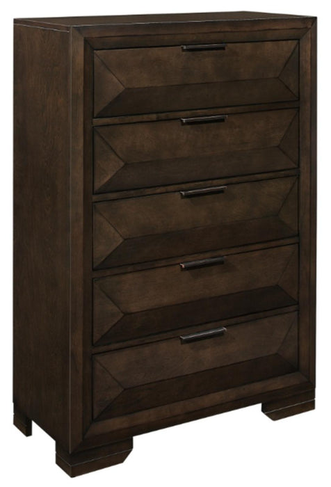 Homelegance Chesky Chest in Warm Espresso 1753-9 - LasVegasFurnitureOnline.com